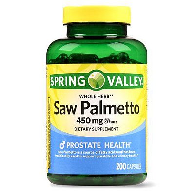 Spring Valley Saw Palmetto 450mg