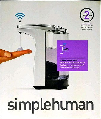 Simplehuman Compact Sensor Pump Soap Dispenser 