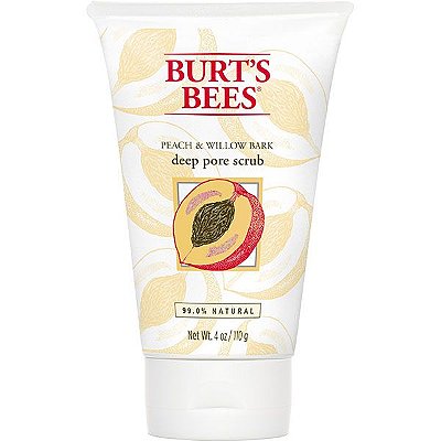 Burt´s Bees Peach & Willow Bark Deep Pore Scrub