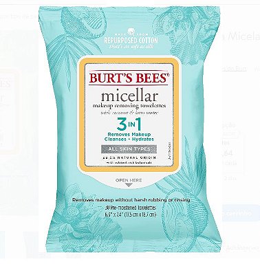 Burt's Bees Micellar Cleansing Towelettes