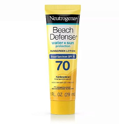 Neutrogena Beach Defense Broad Spectrum Sunscreen Lotion - SPF 70