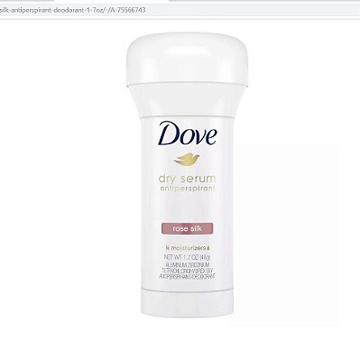 Dove Dry Serum Rose Silk Antiperspirant & Deodorant