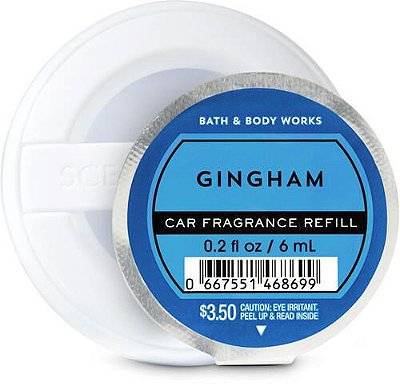 Gingham Car Fragrance Refill