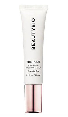 Beautybio The Pout Sparkling Rosé Hyaluronic Acid Collagen Plumping Lip Serum
