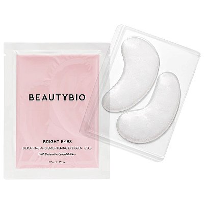 Beautybio Bright Eyes Collagen-Infused Brightening Colloidal Silver Eye Masks
