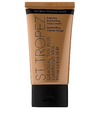 St. Tropez Tanning Essentials Gradual Tan Plus Luminous Veil Everyday Illuminating Face Cream