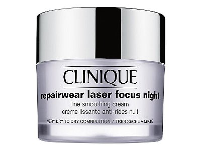 Clinique Repairwear Laser Focus Night Line Smoothing Cream for Very Dry to Dry Combination Skin