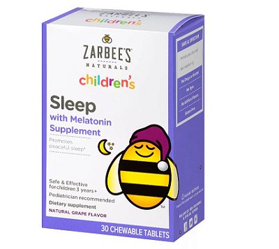 Zarbee's Naturals Children's Sleep with Melatonin Chewable Tablets