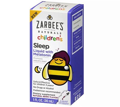 Zarbee's Naturals Children's Sleep Liquid with Melatonin