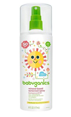 Babyganics Mineralbased Sunscreen Spray - 50 SPF