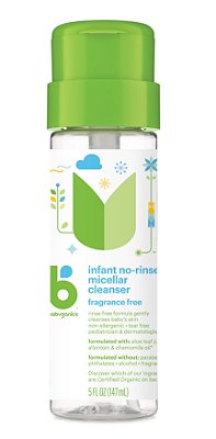 Babyganics Infant No - Rinse Micellar Cleanser Fragrance Free