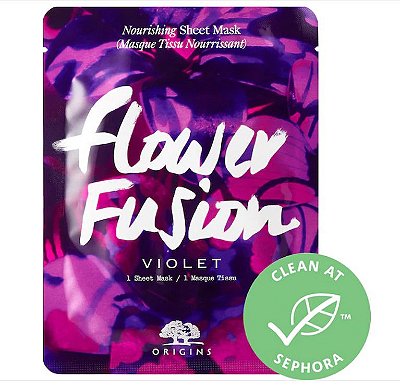 Origins Flower Fusion™ Violet Nourishing Sheet Mask