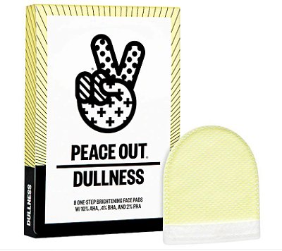 Peace Out AHA + BHA + PHA Brightening Peel Pads