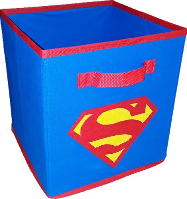 Caixa Organizadora de Brinquedos - Herois - SUPER MAN