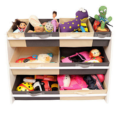 Organizador de Brinquedos Infantil Montessoriano 8 Caixas Especial
