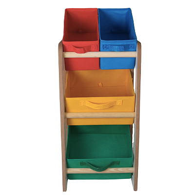 ORGANIZADOR DE BRINQUEDO COMPACTO INFANTIL COLORIDO
