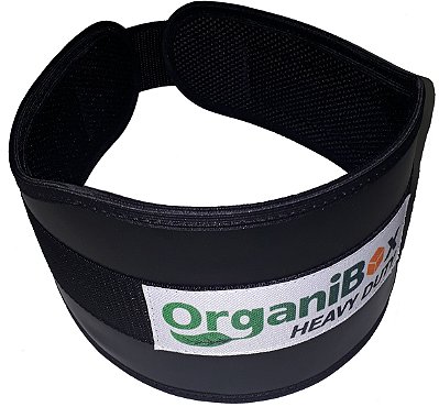 Cinturão  de Musculação Organibox - Cinto para Abdomen e Agachamento