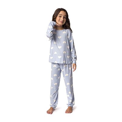Pijama Infantil Feminino Longo Blue Love