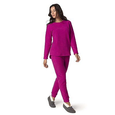 Pijama Feminino Longo Soft Pitaya