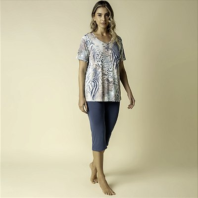 Pijama Feminino Capri Frais
