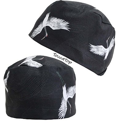 Gorro Cirúrgico, Grey's Anathomy, Garças Brancas, Greys, Preto