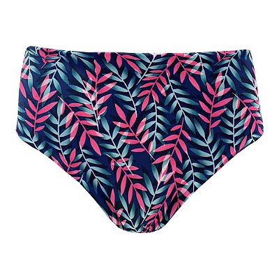 Calcinha de Biquíni Hot Pants Fio Duplo Framboesa Marinho
