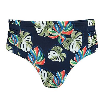 Calcinha de Biquíni Hot Pants Franzida Noites de Verão