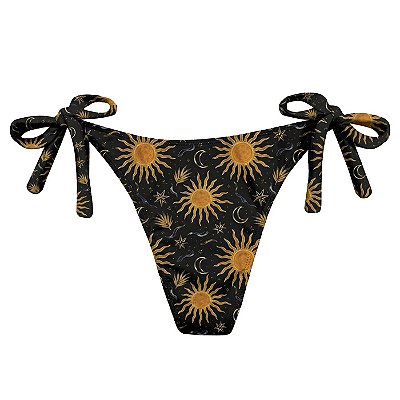 Calcinha de Biquíni Empina Bumbum Sol de Verão