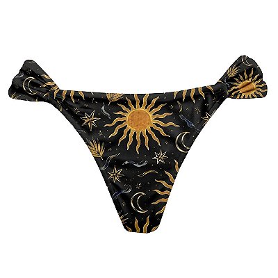 Calcinha Inteira de Biquíni Empina Bumbum Sol de Verão