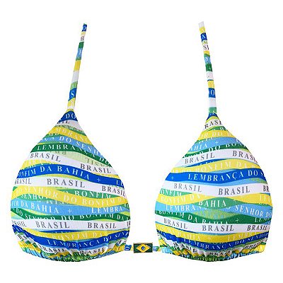 Top de Biquíni Cortininha Senhor do Bonfim Brasil
