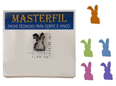 Faca Para Fazer Apliques Pet de Coelhos - Apliques de Páscoa