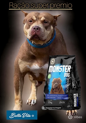 RAÇÃO MONSTER DOG