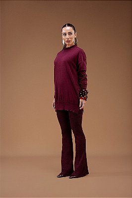 Blusa Alongada Square