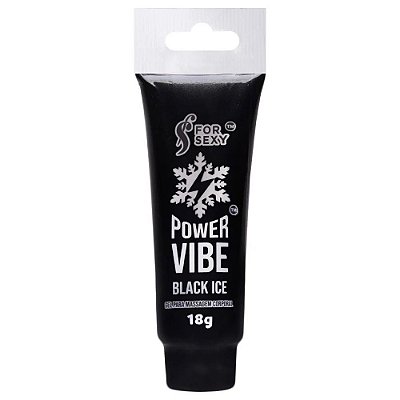 FORSEXY POWER VIBE BLACK ICE - GEL EXCITANTE - VIBRADOR LÍQUIDO - 18G