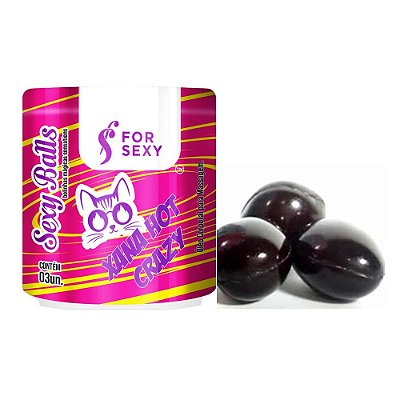 FORSEXY XANA HOT CRAZY - BOLINHAS FUNCIONAIS - 3UN.