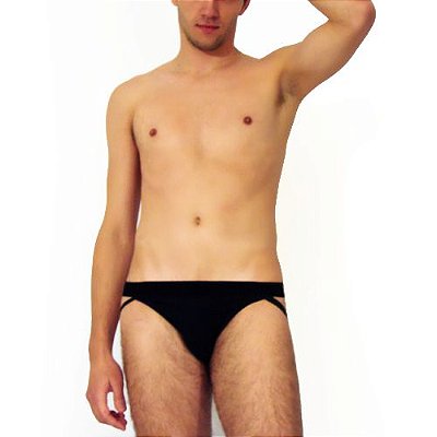 Jockstrap classic preto cueca sunga