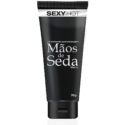 SEXYHOT Mãos de Seda - Gel para massagem deslizante Menta - 30g