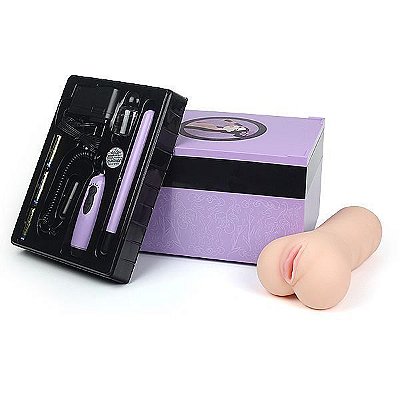 Masturbador gueisha - 8 velocidades - 6 programas de vibraçãos - aquece esquenta - cyber skin