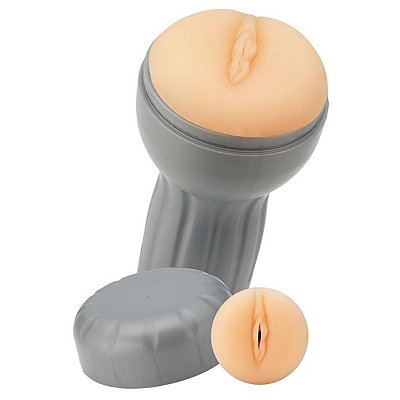 Masturbador lanterna vibratória - handy humper