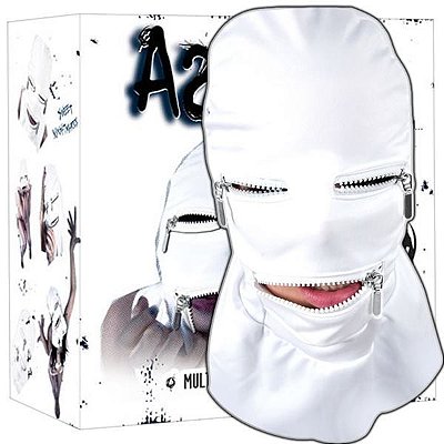 Máscara capuz com zíper - asylum multiple personality mask - tamanho m