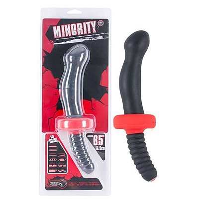 Vibrador 10 vibrações e luz de led estimulador próstata ponto g - minority