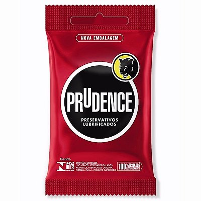 Preservativo camisinha prudence tradicional clássico - 3uni