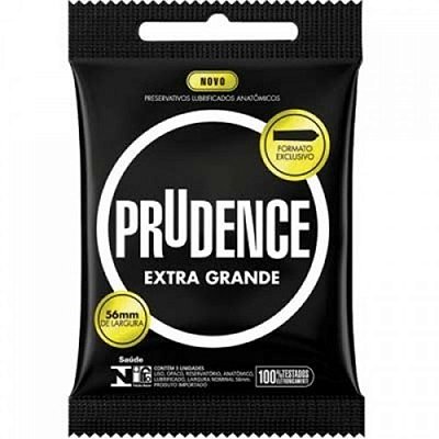 Preservativo camisinha prudence extra grande - 3uni