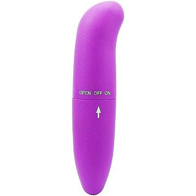 VIBRADOR GOLFINHO PONTO G COM TOQUE AVELUDADO 13 CM - COR LILÁS