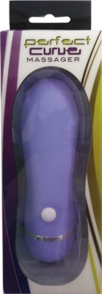 Vibrador feminino - perfect curve purple 11.5x3.5cm