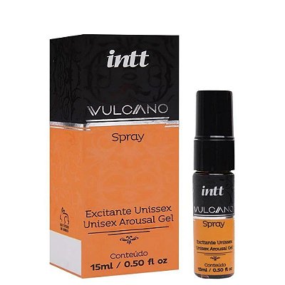 INTT VULCANO - EXCITANTE UNISSEX EM SPRAY - 17 ML