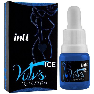 INTT VULV'S ICE - ESTIMULANTE COM FEROMÔNIO FEMININO - 4X1 REFRESCA, ESTIMULA, EXCITA, LUBRIFICA