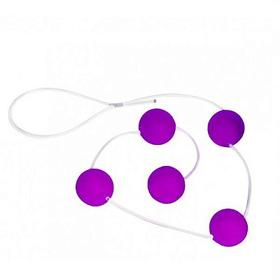 Bolinha tailandesa 19mm lilas