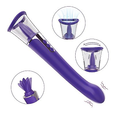 AMZINGTOY CERSEI - VIBRADOR DE CLITÓRIS E SUCÇÃO