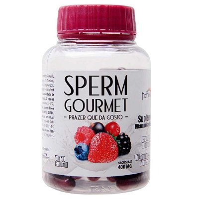 HOT FLOWERS - SPERM GOURMET - SUPLEMENTO VITAMÍNICO SABOR TUTTI FRUTTI